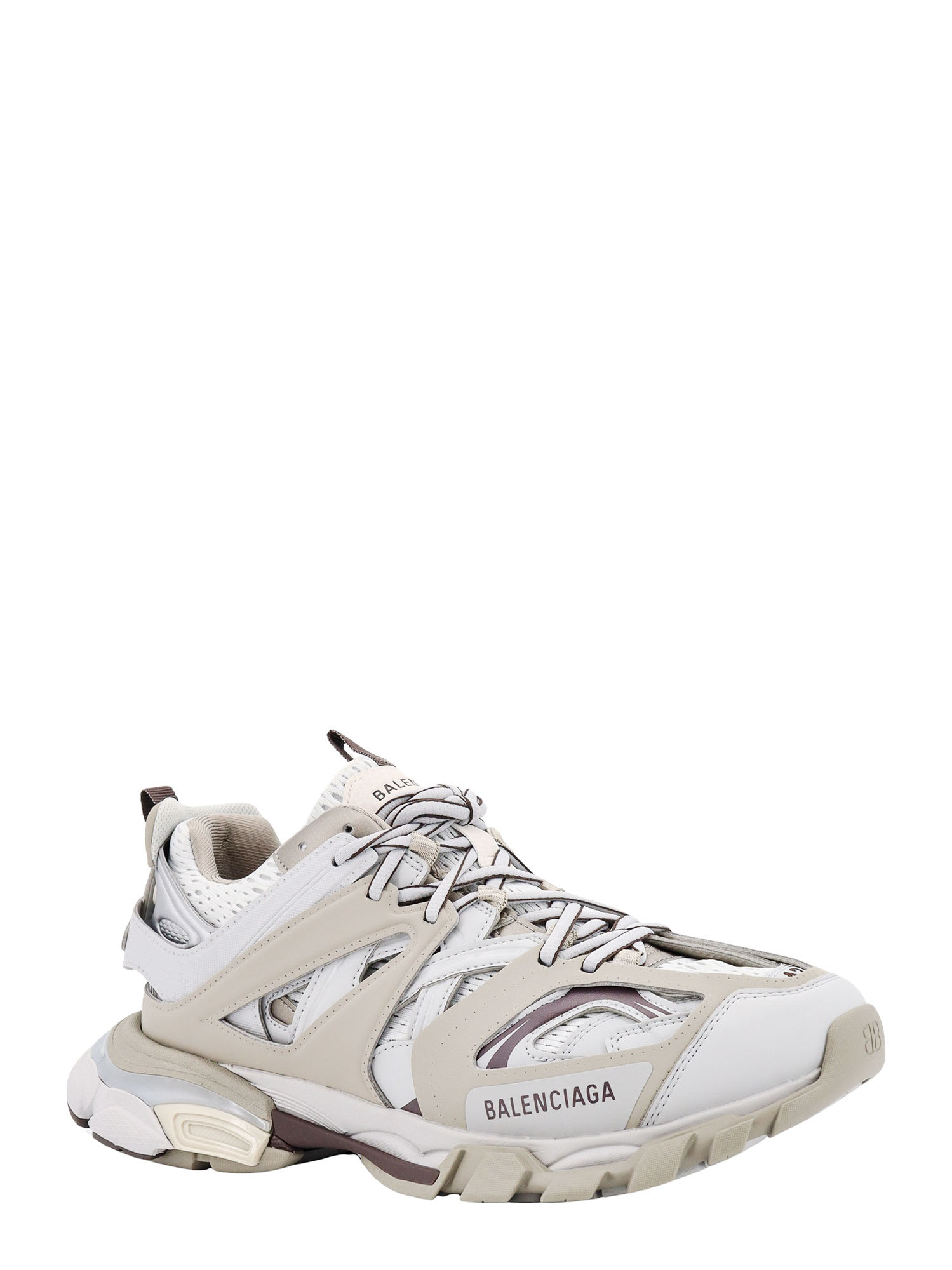 Shop Balenciaga Track Sneakers In Grey