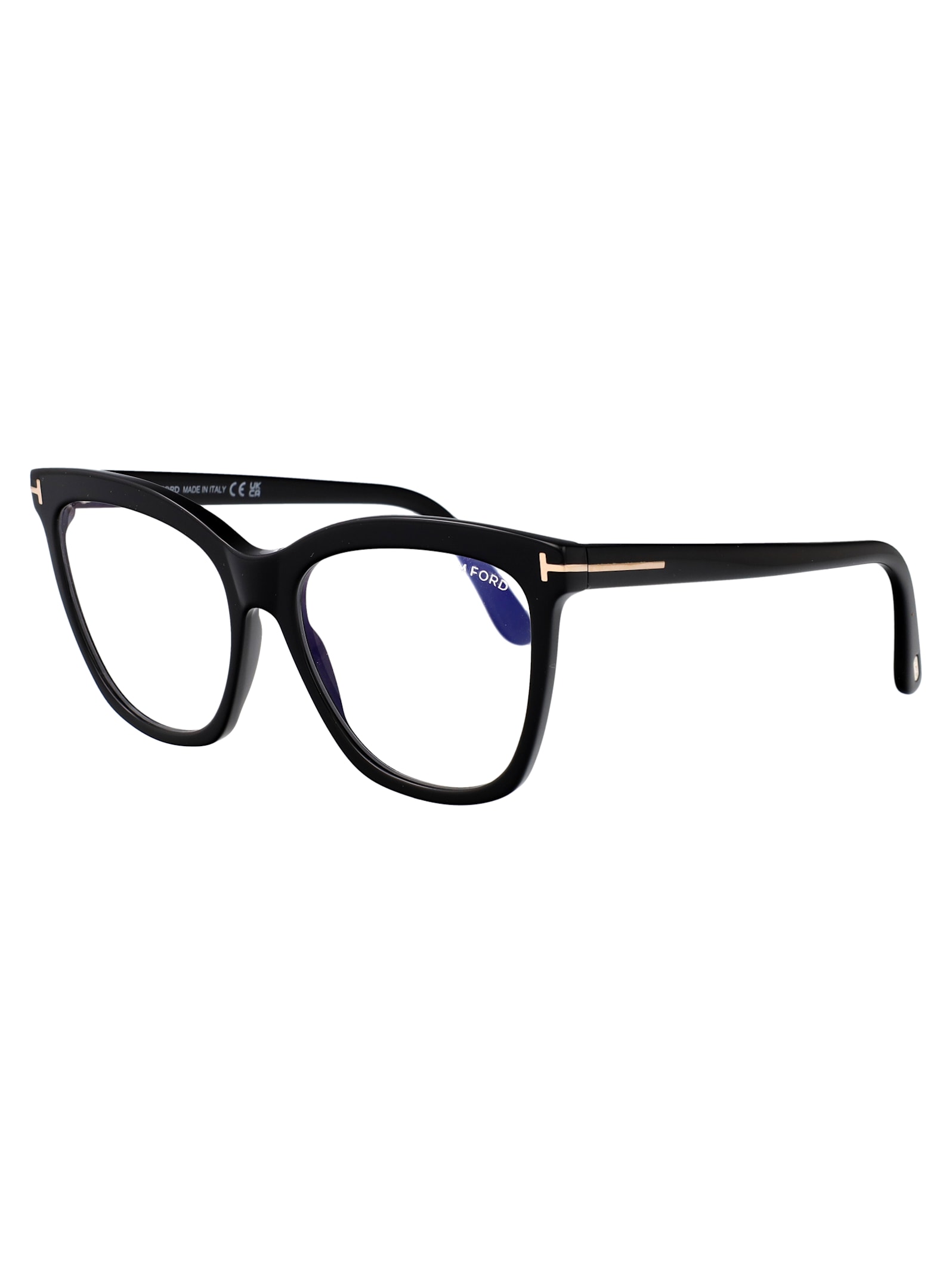 Shop Tom Ford Ft6042-b Glasses In Nero Lucido