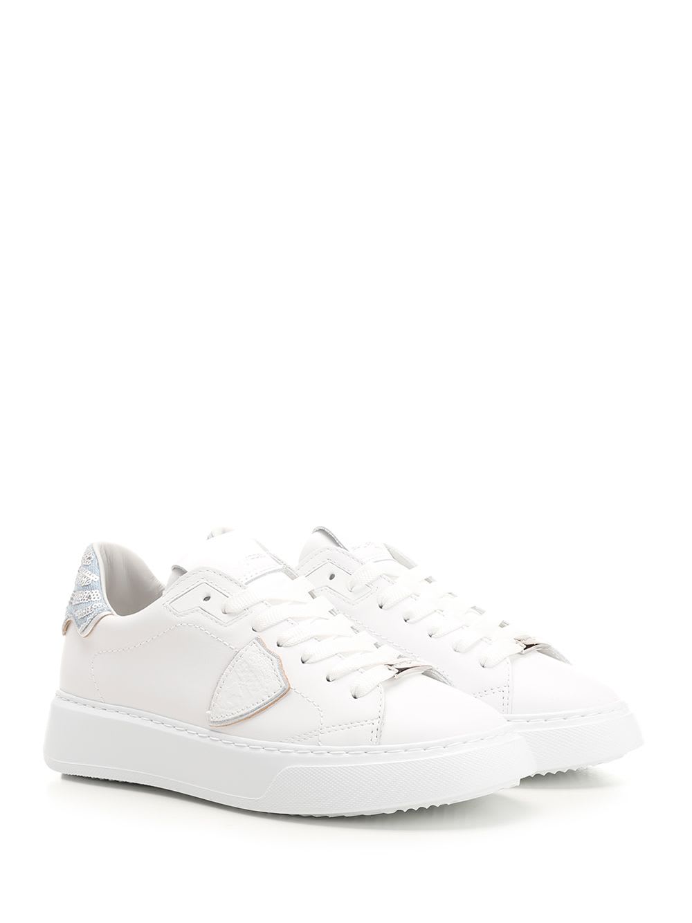Philippe Model Low Help Recreational Shoe In White