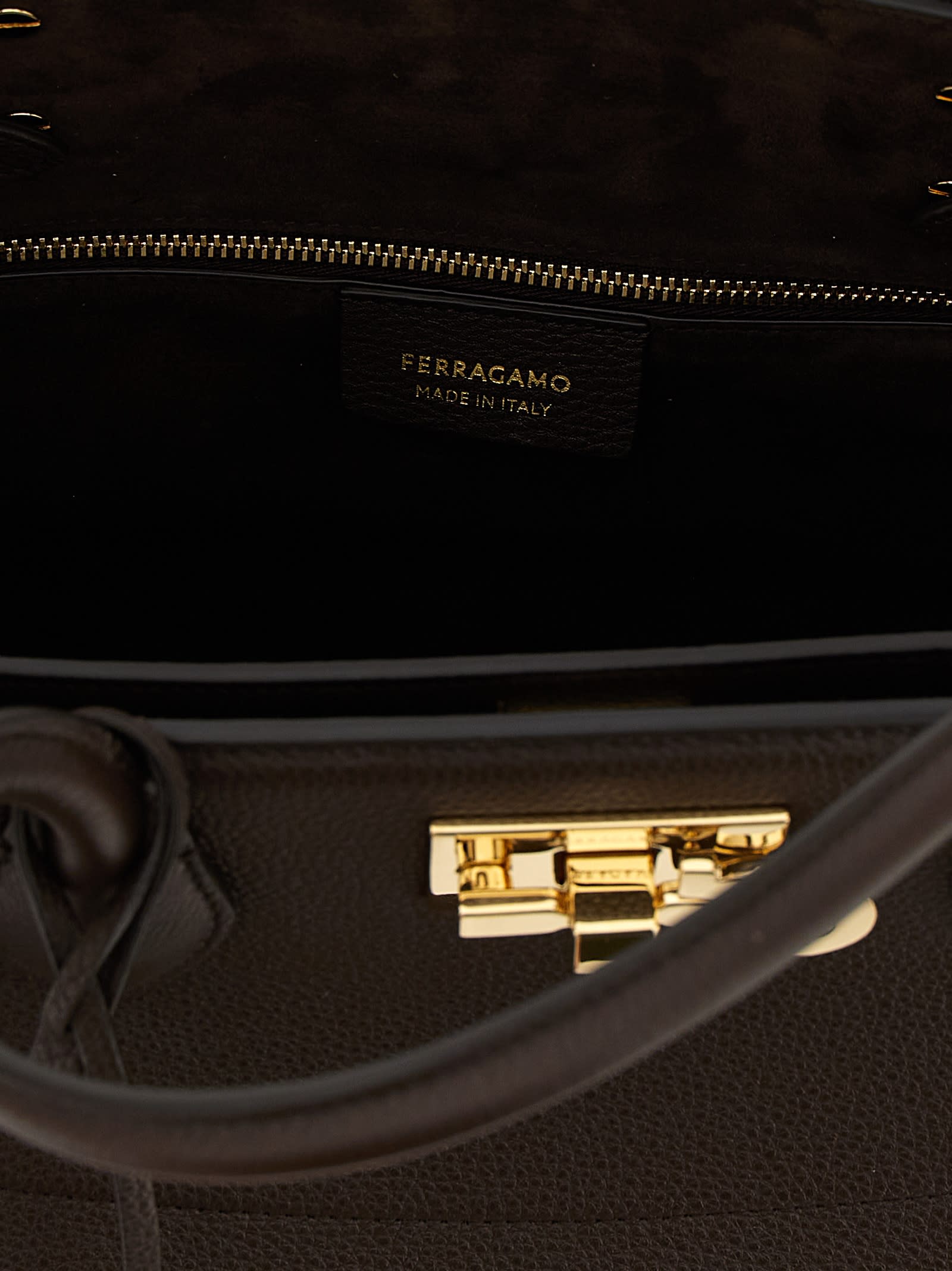 Ferragamo The New Studio Soft 21a110785996 Tmoro In Brown