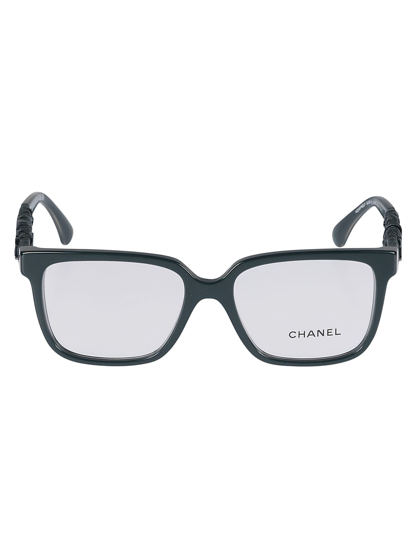 Pre-owned Chanel Square Glasses In Nero