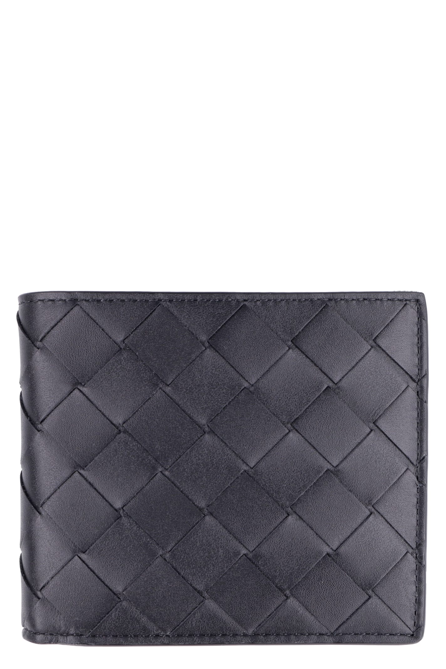 Bottega Veneta Leather Flap-over Wallet