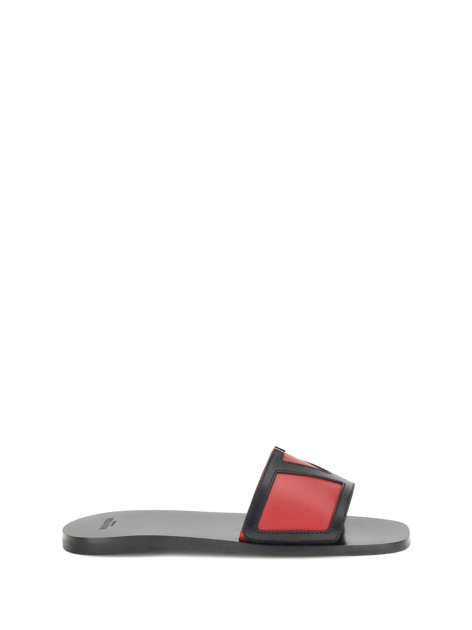 Valentino Viva Superstar Sandals In Red