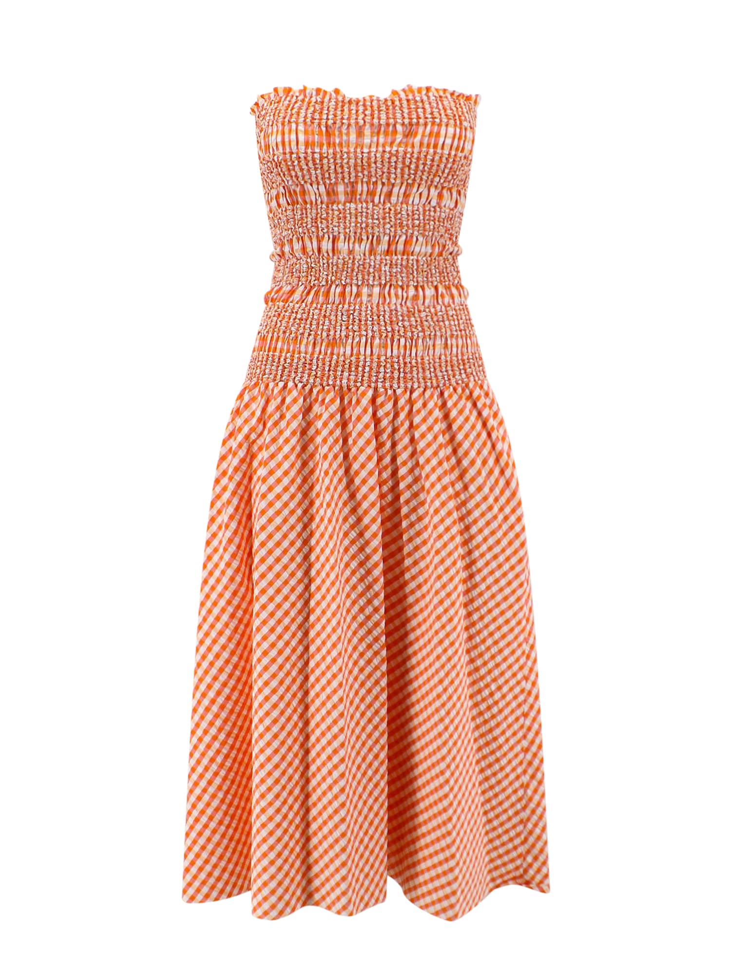 Shop Kenzo Dress In Orange