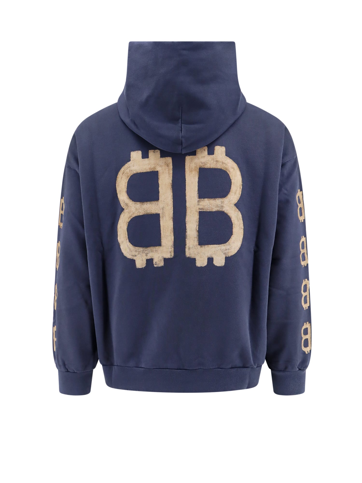 Shop Balenciaga Sweatshirt In Blue