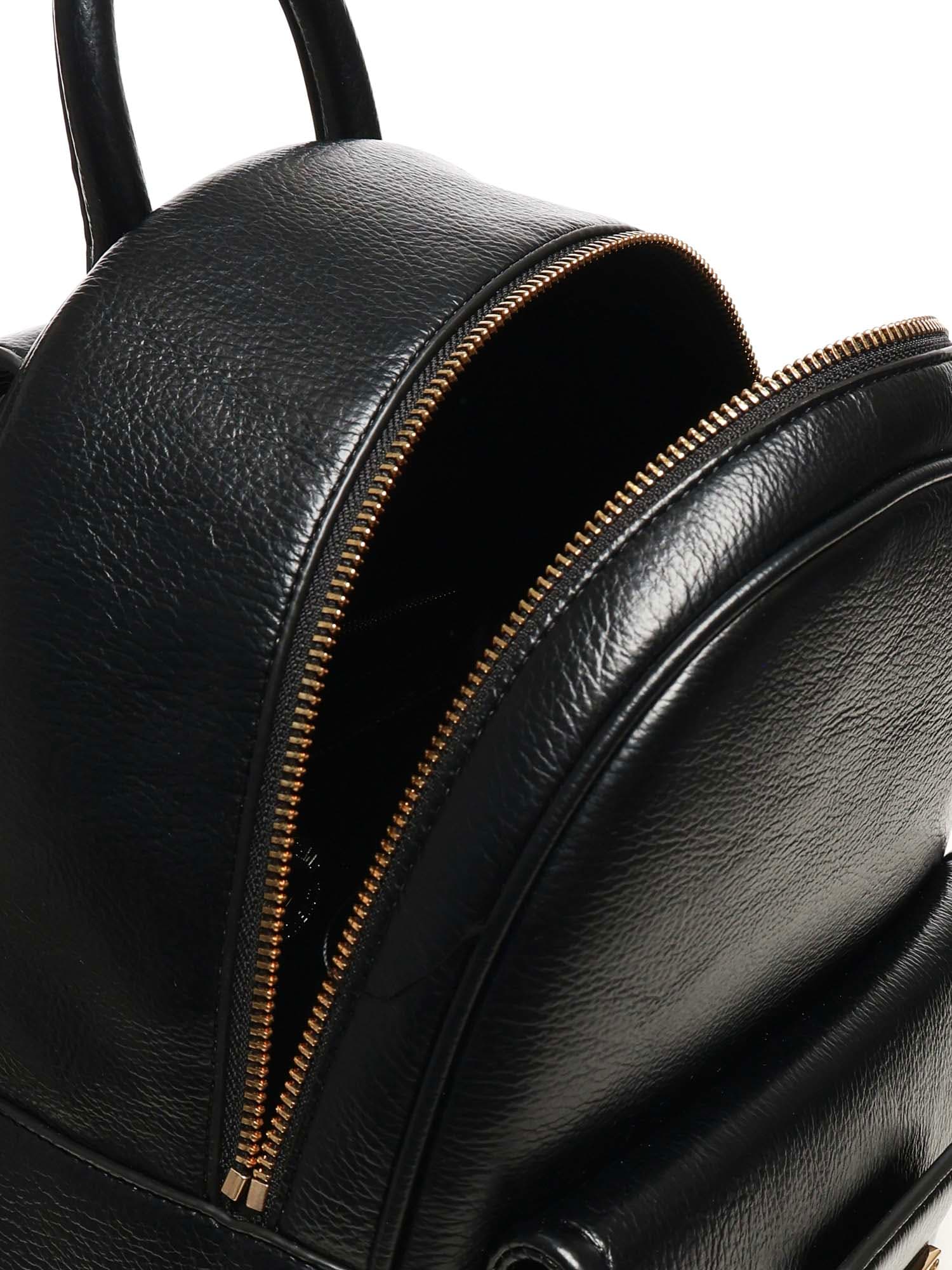 Love Moschino Backpack With Logo In Black