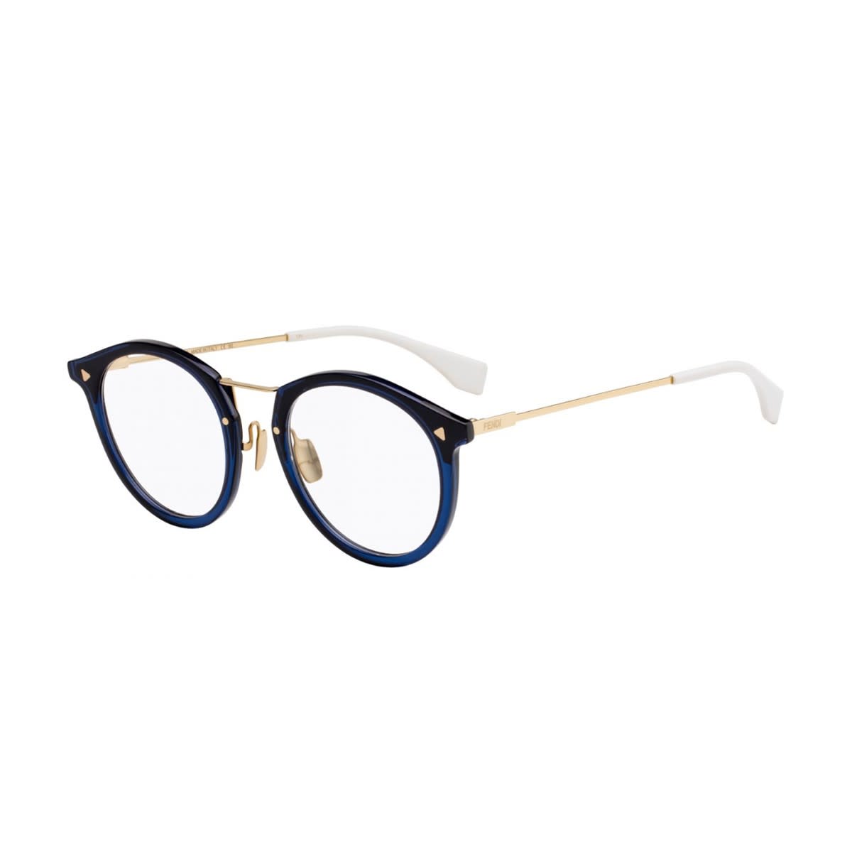 Fendi Ff M0050 Glasses In Blu
