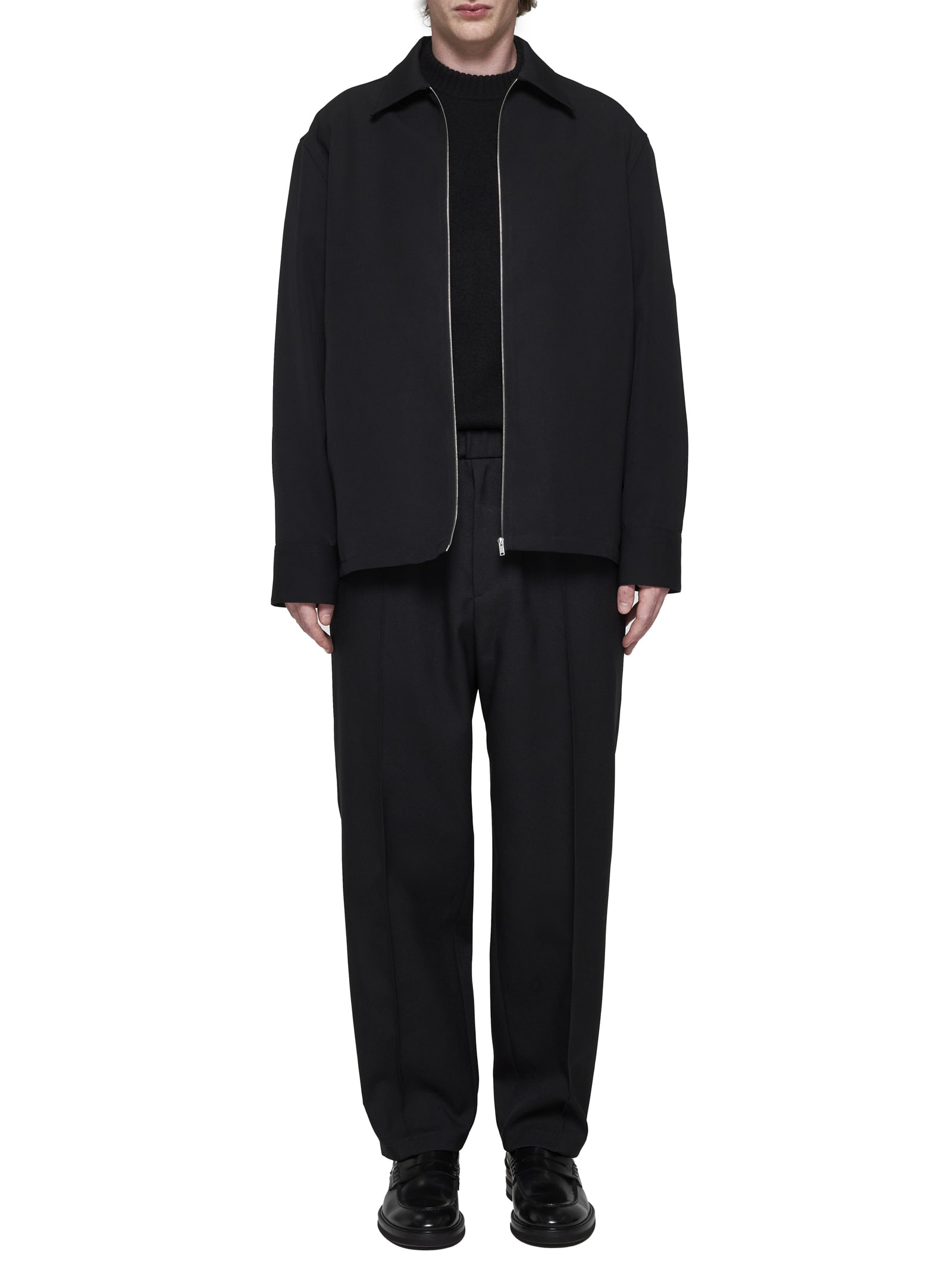 Shop Jil Sander Shirt In Black