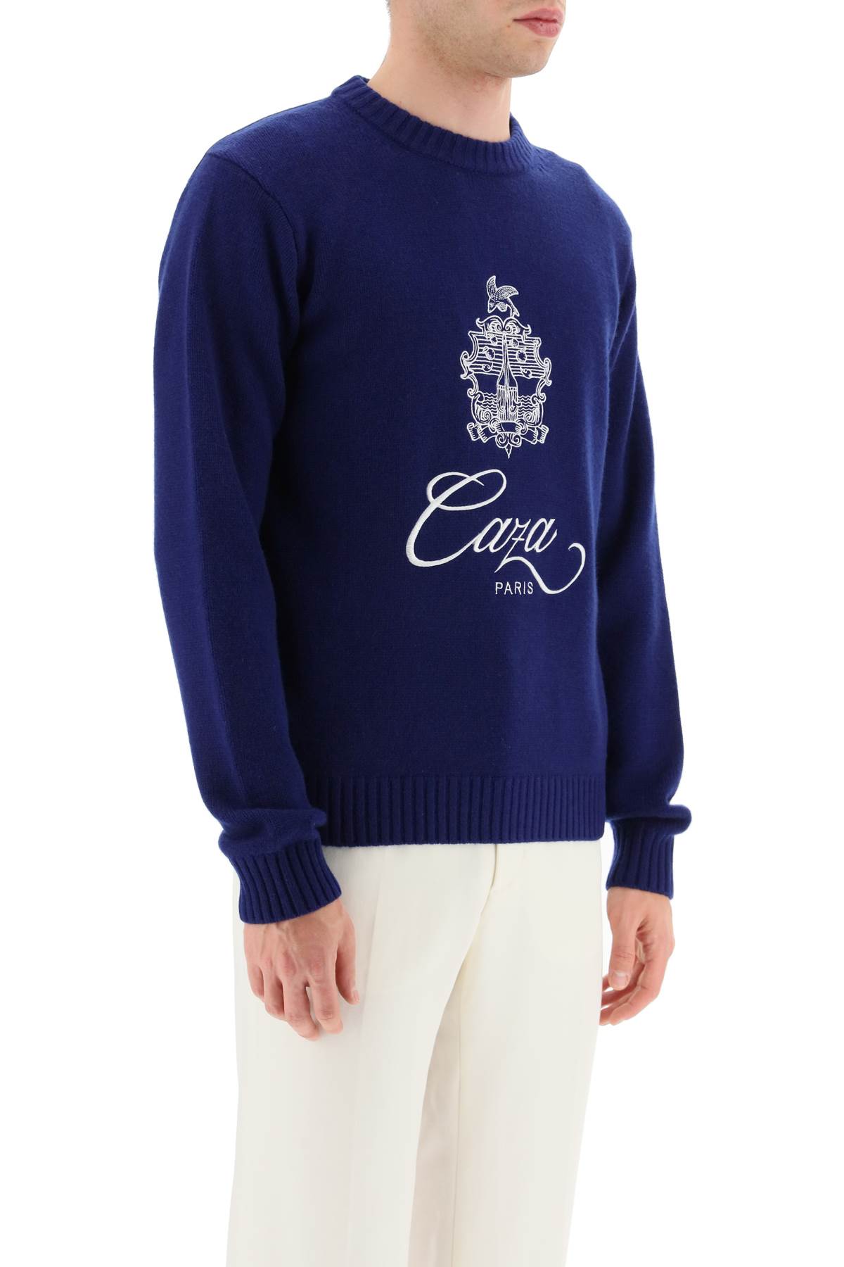 Casablanca embleme De Caza Intarsia Sweater