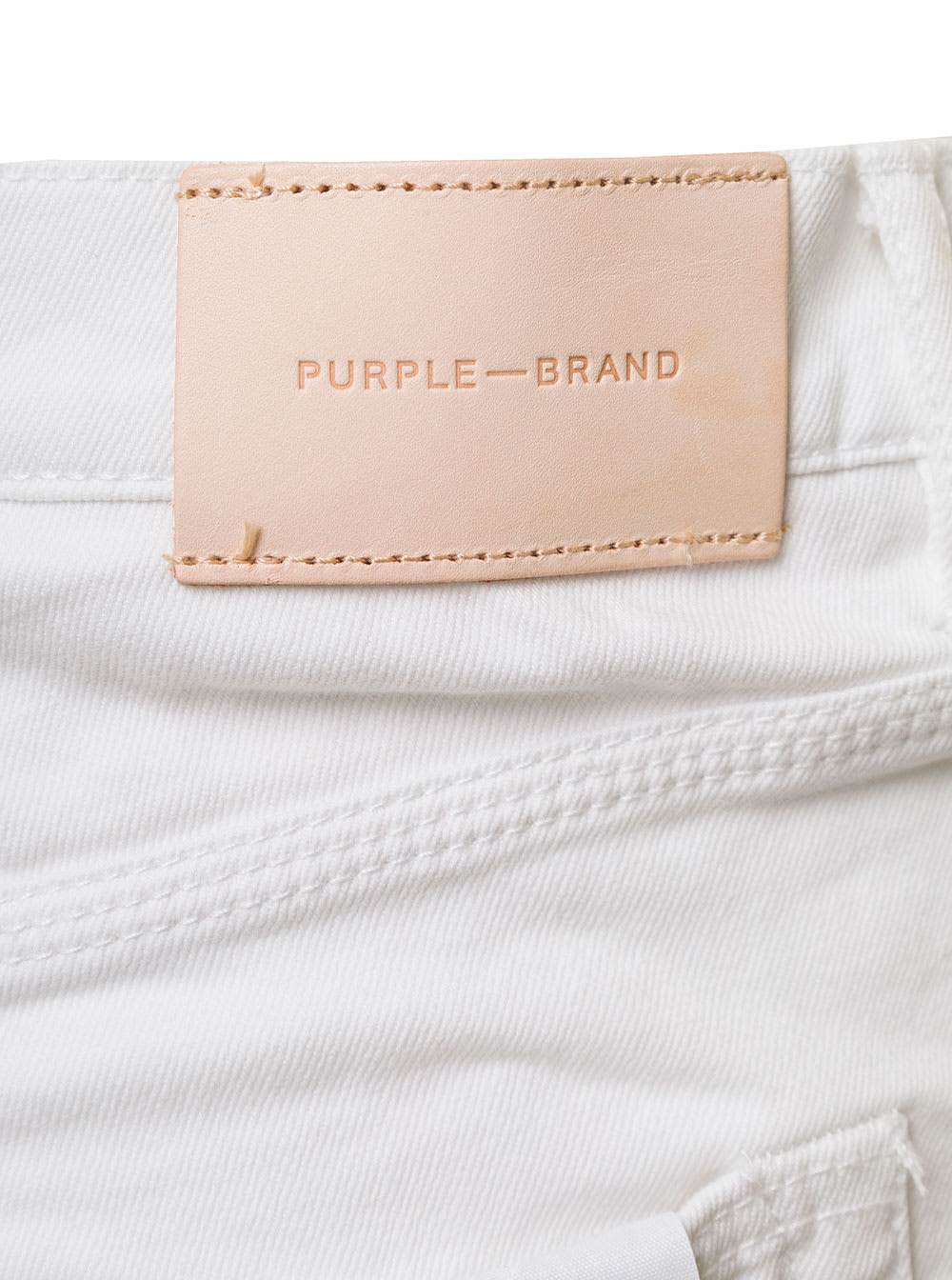 Purple Brand P001 Low-rise Skinny Jeans In White