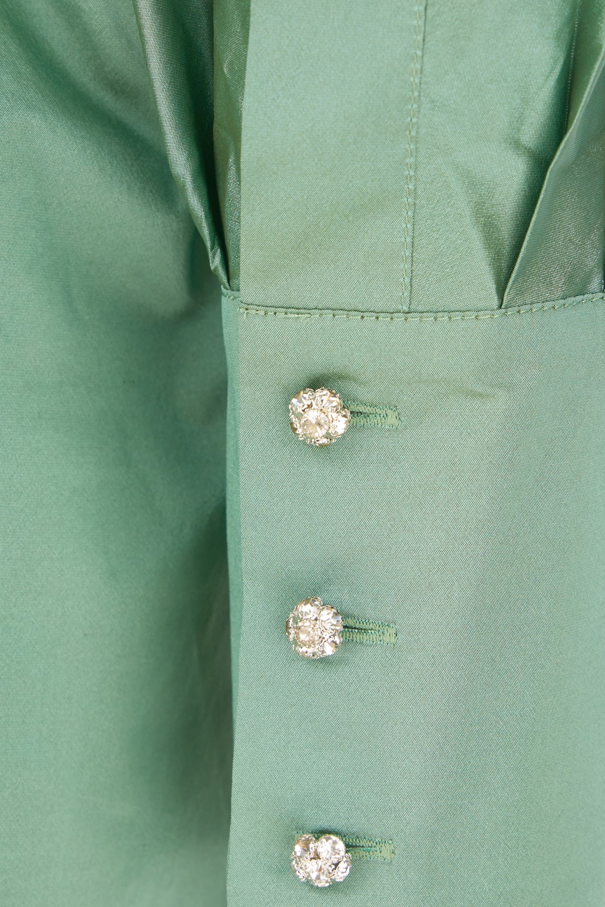 MAX MARA MINT GREEN POLYESTER BLEND SHIRT 