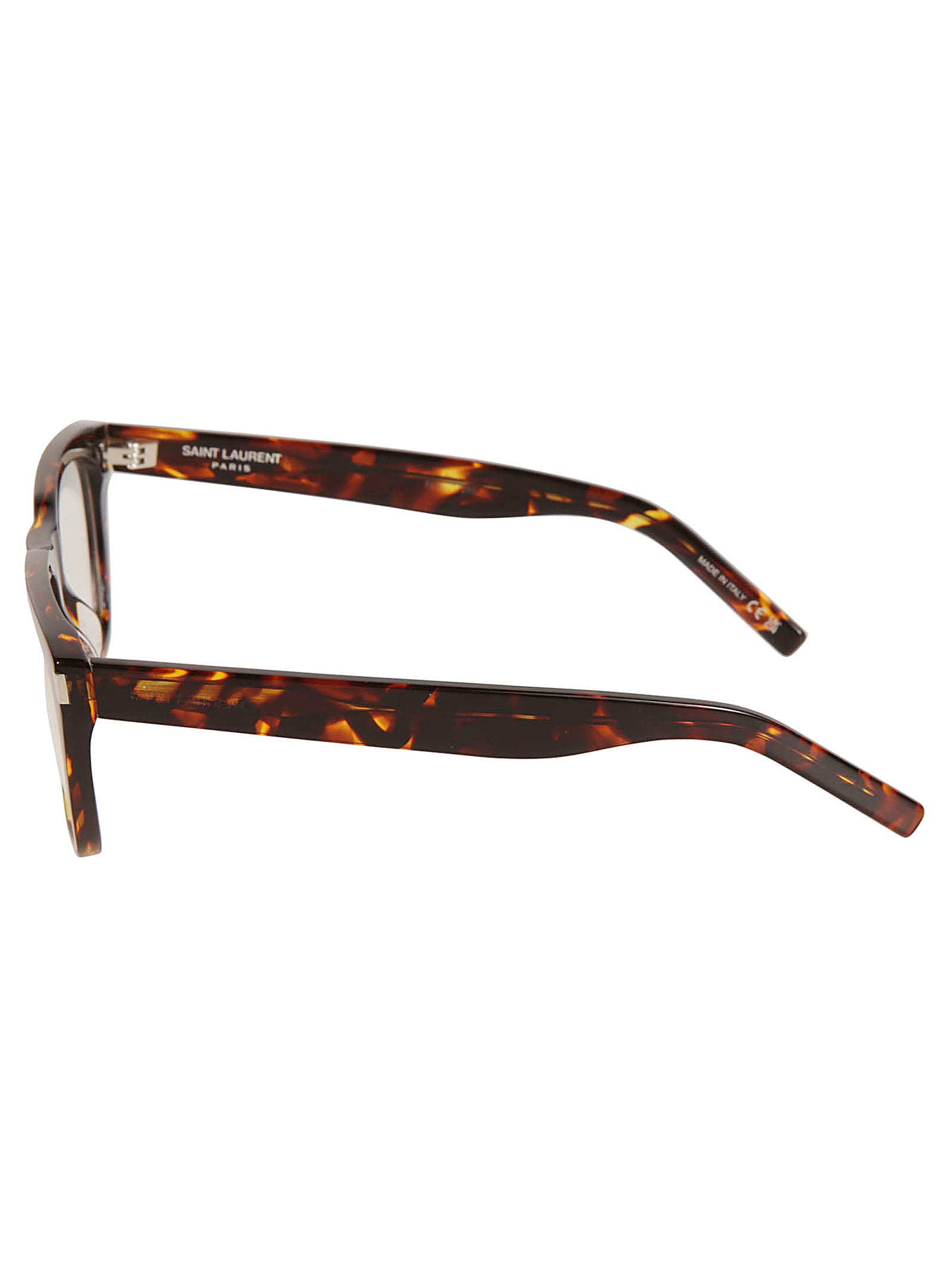 Shop Saint Laurent Sl 598 Opt Frame In 002 Havana Havana Transpa