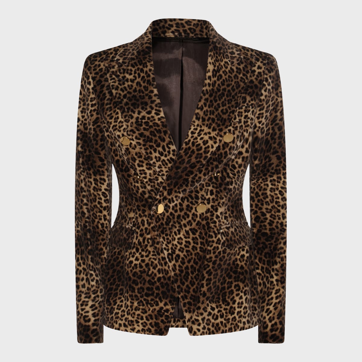Leopard Virgin Wool And Cashmere Blend Jalicya Blazer