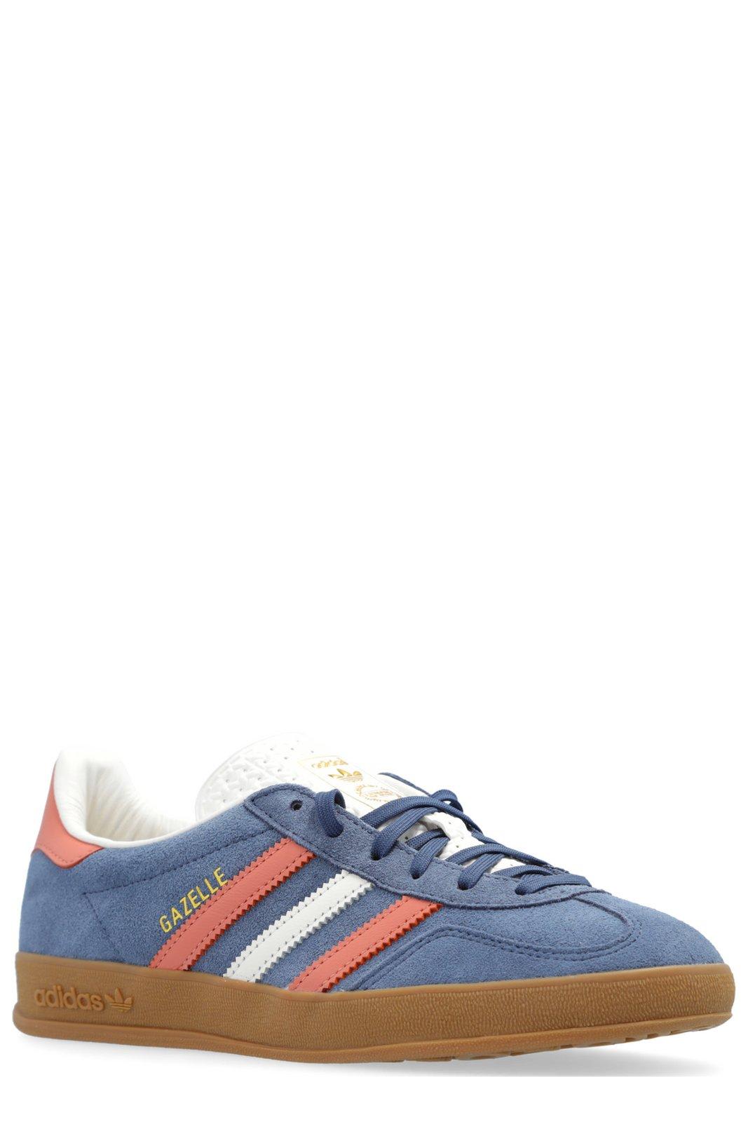 Shop Adidas Originals Gazelle Indoor Low-top Sneakers In Blue