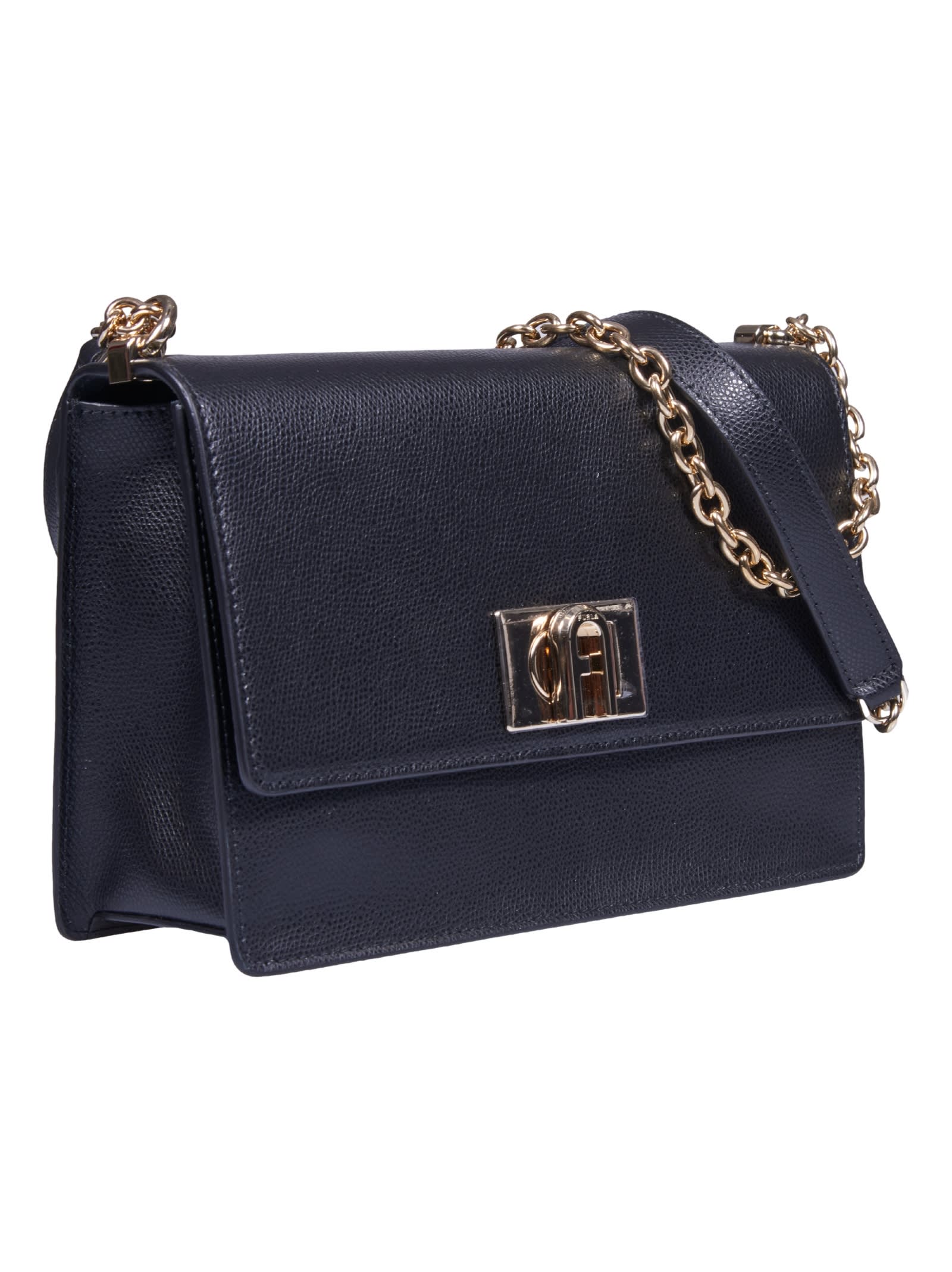 Shop Furla 1927 Bag In Black