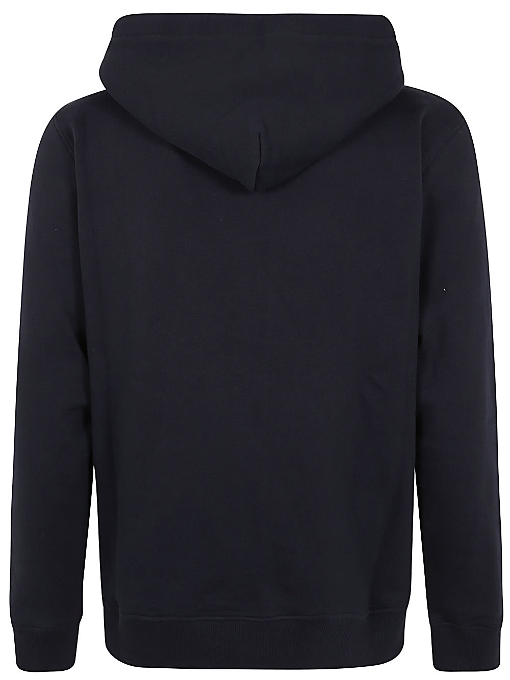 Shop Dondup Hoodie Full Zip Basic Fleece In Blue