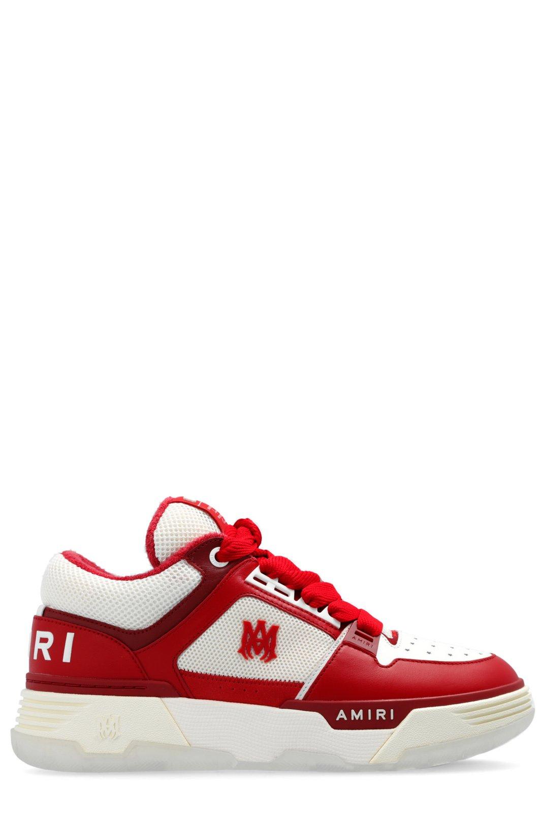 Shop Amiri Ma-1 Low-top Sneakers In Red/white