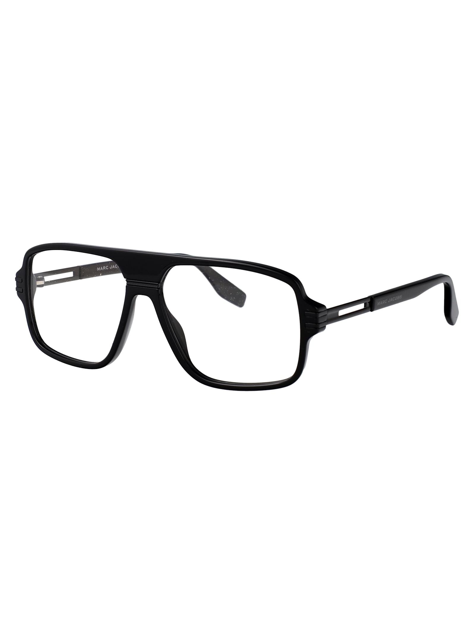 Marc Jacobs Geometric Flat Mirror In Black