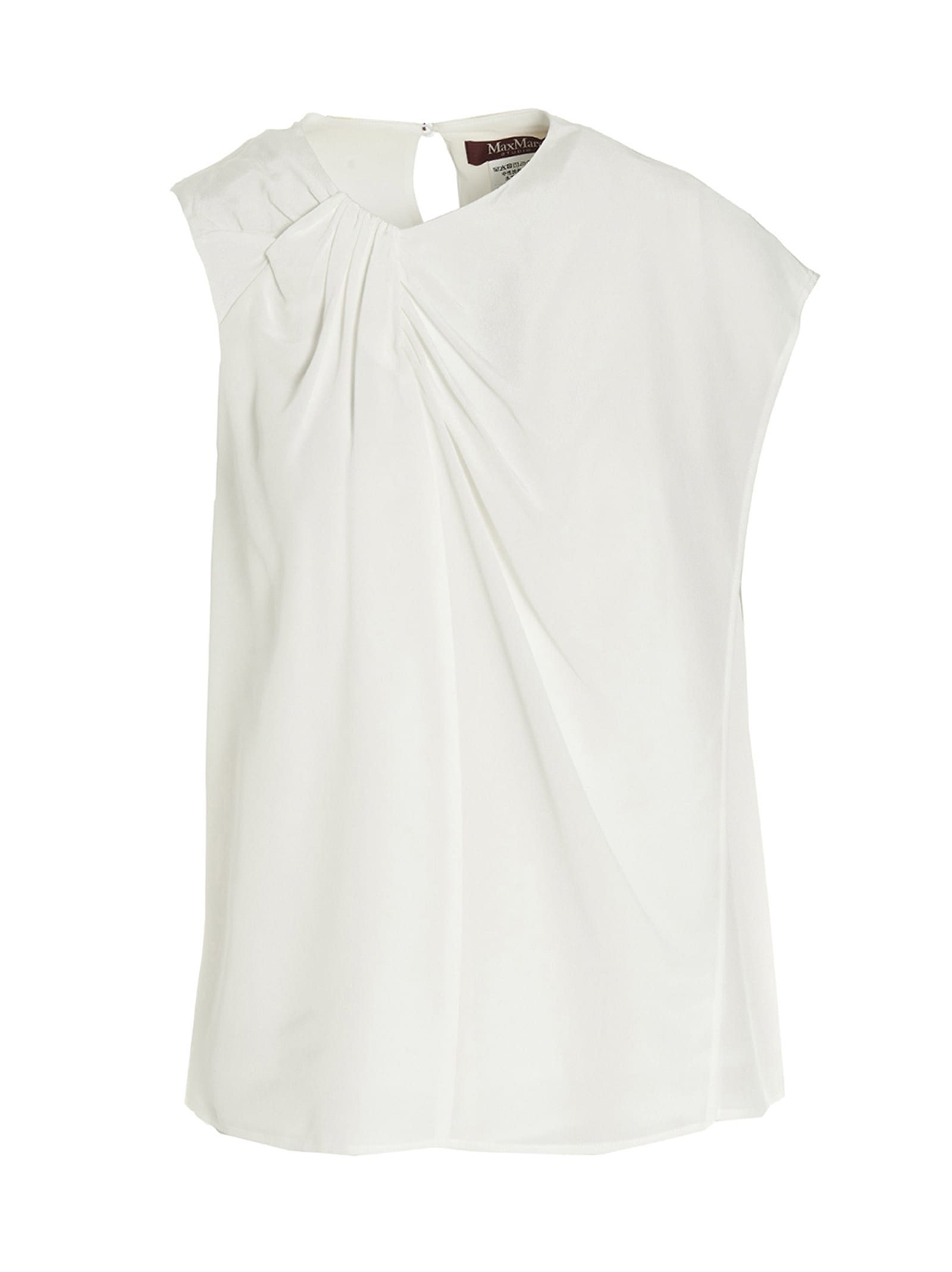 Shop Max Mara Baylda Top In White