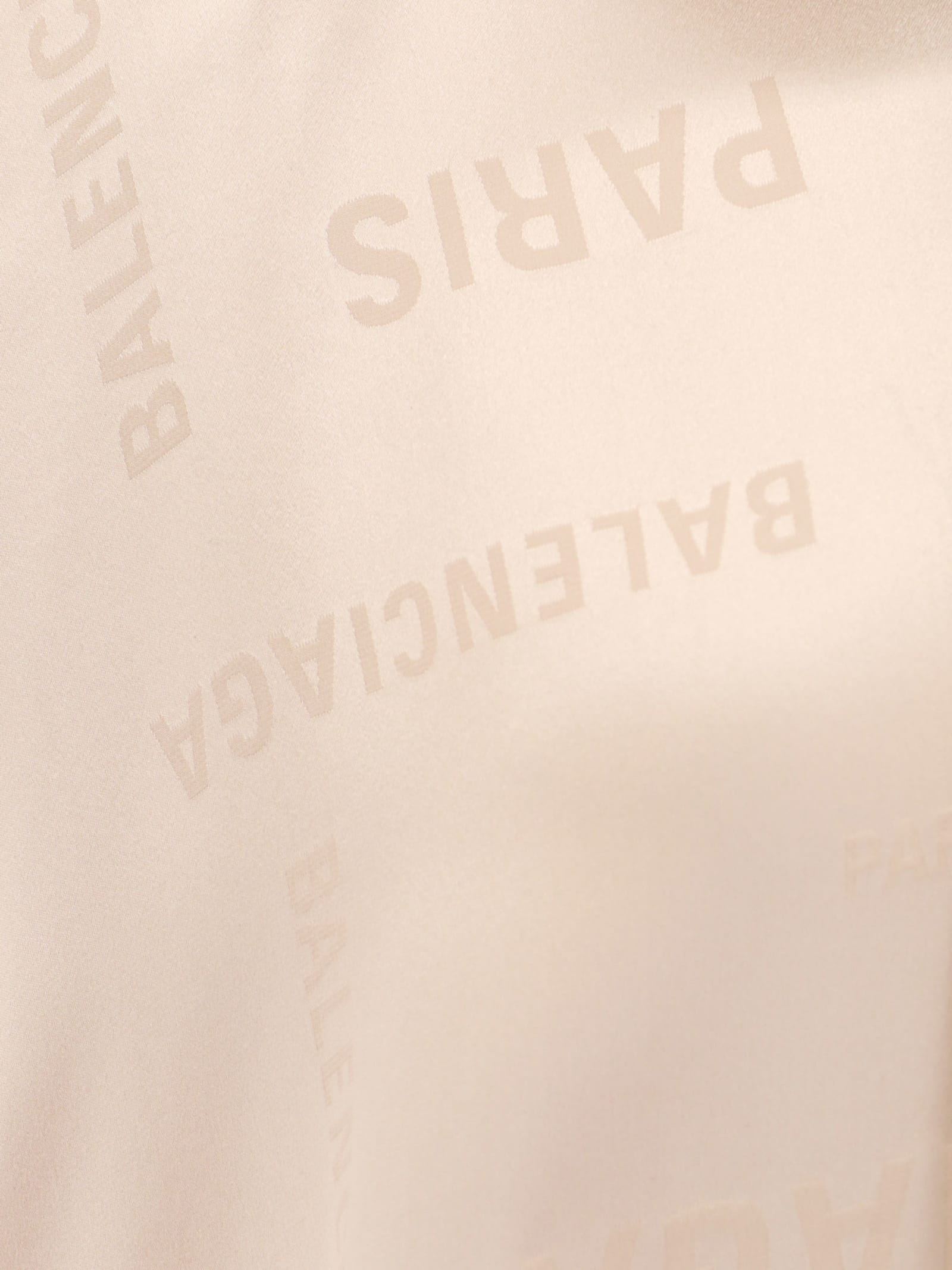 Shop Balenciaga Shirt In Ivory