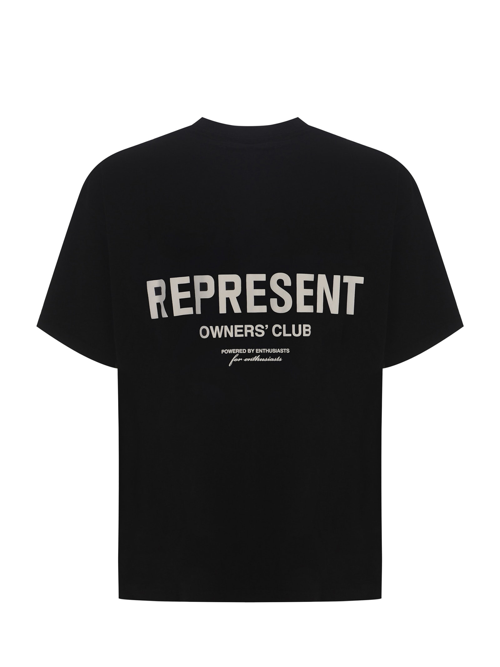 Shop Represent T-shirt  Ownersclub Made Of Cotton In Nero