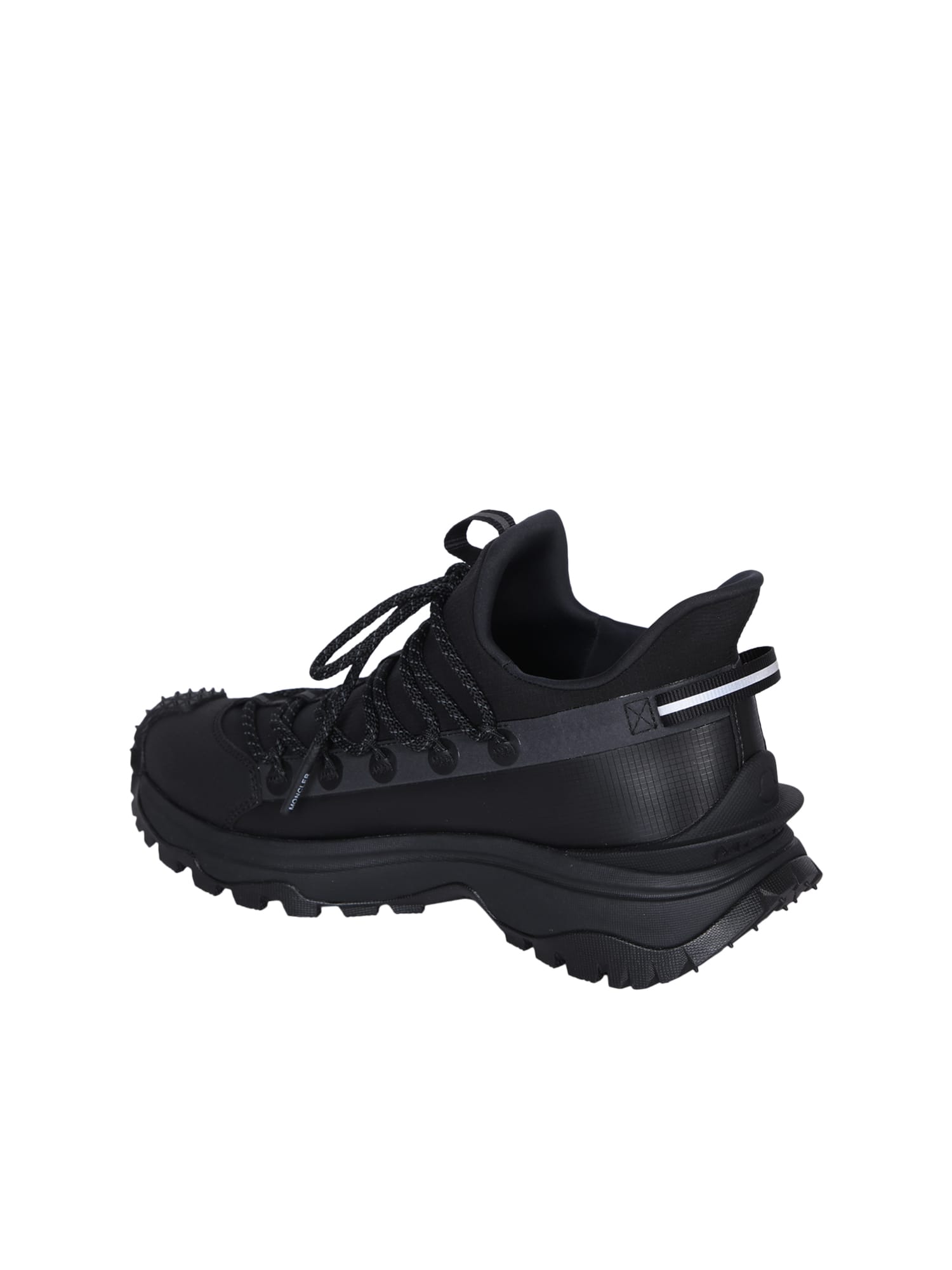Shop Moncler Trailgrip Lite 2 Sneakers In Black