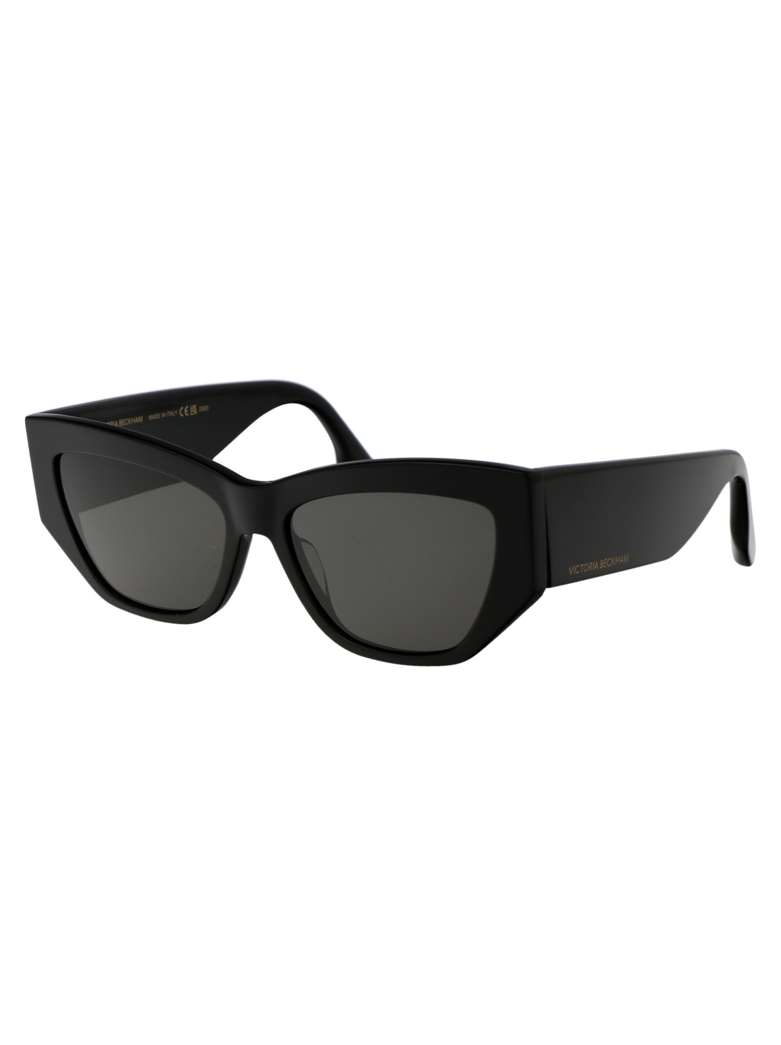 Shop Victoria Beckham Vb645s Sunglasses In 001 Black