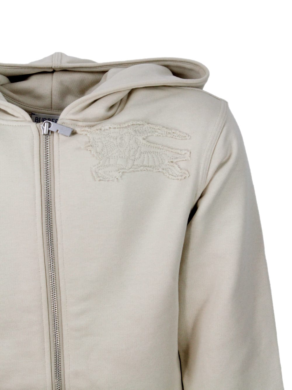 Burberry Sweater In Silver