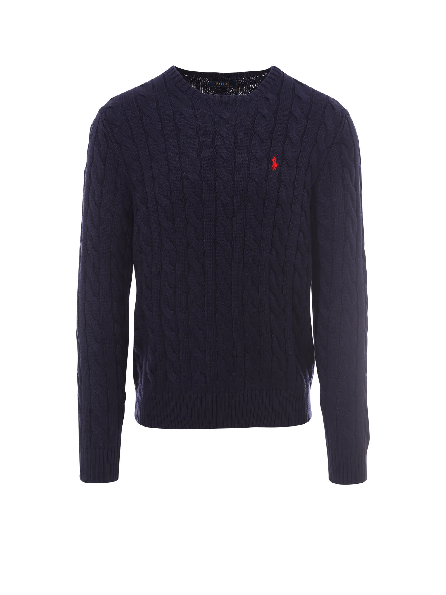 Shop Ralph Lauren Sweater In Blue