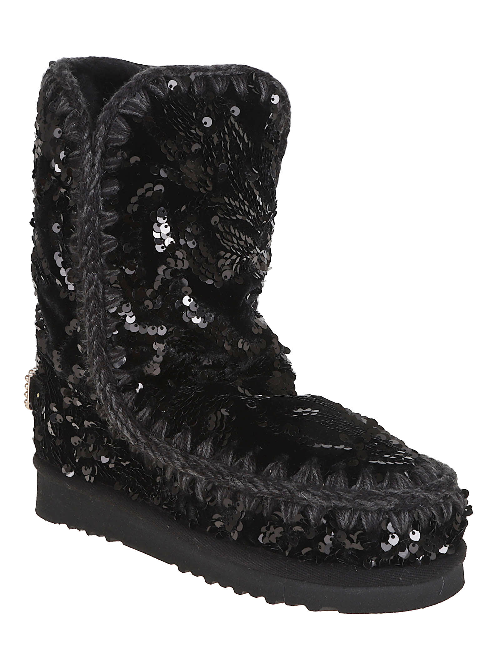 Mou Eskimo 24 Low Heels Ankle Boots In Multi