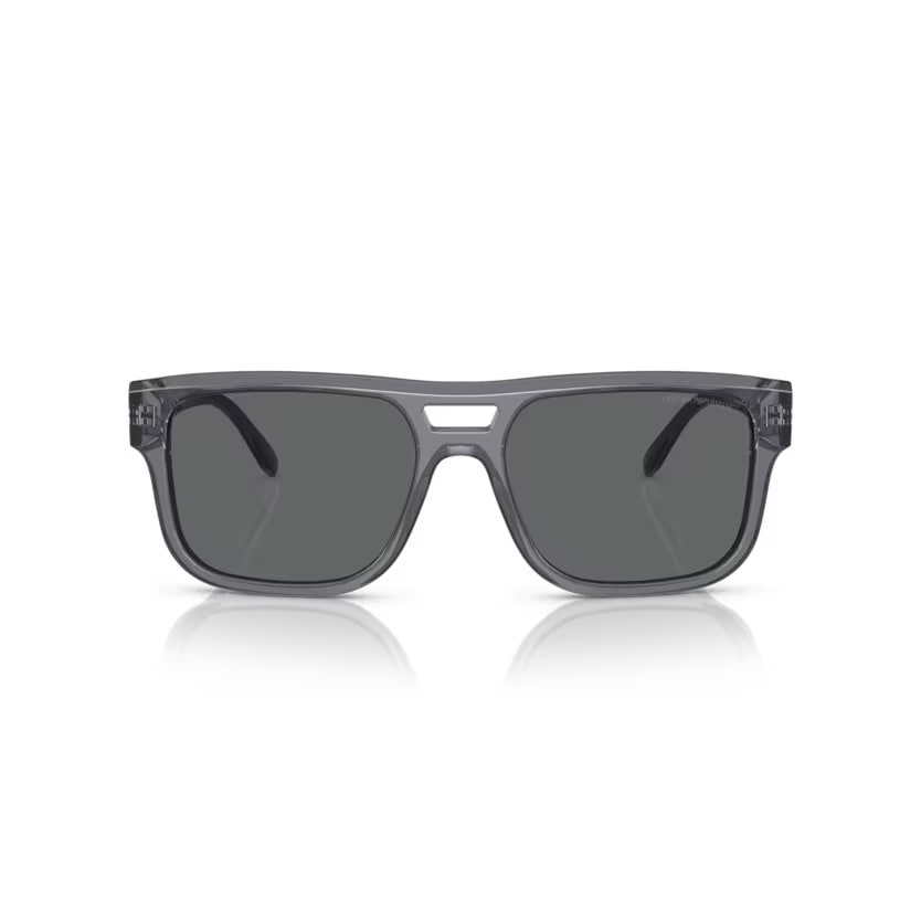 Emporio Armani Ea4197s Sunglasses In Grigio Trasparente