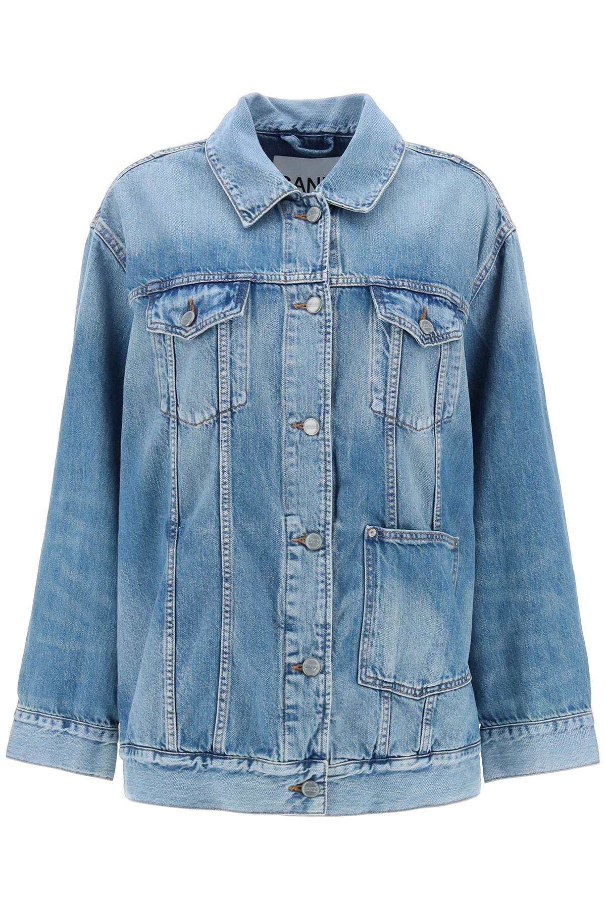 GANNI OVERSIZED DENIM JACKET