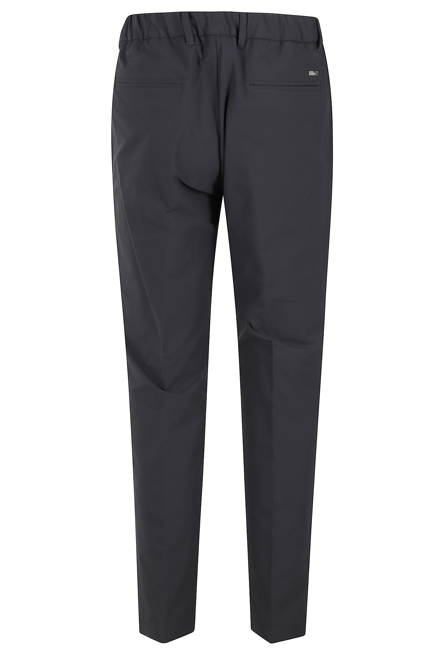 Herno Woven Pants In Black