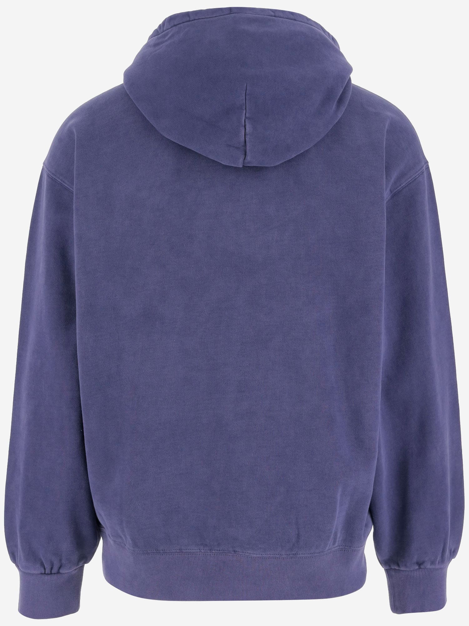 Shop Carhartt Cotton Jersey Sweatshirt With Logo In Purple