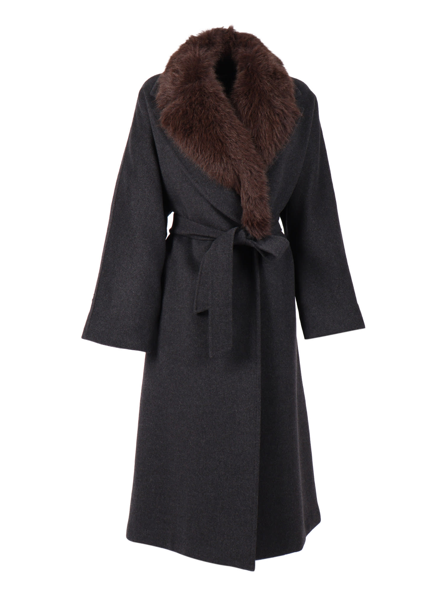 Weekend Max Mara Coat In Gray