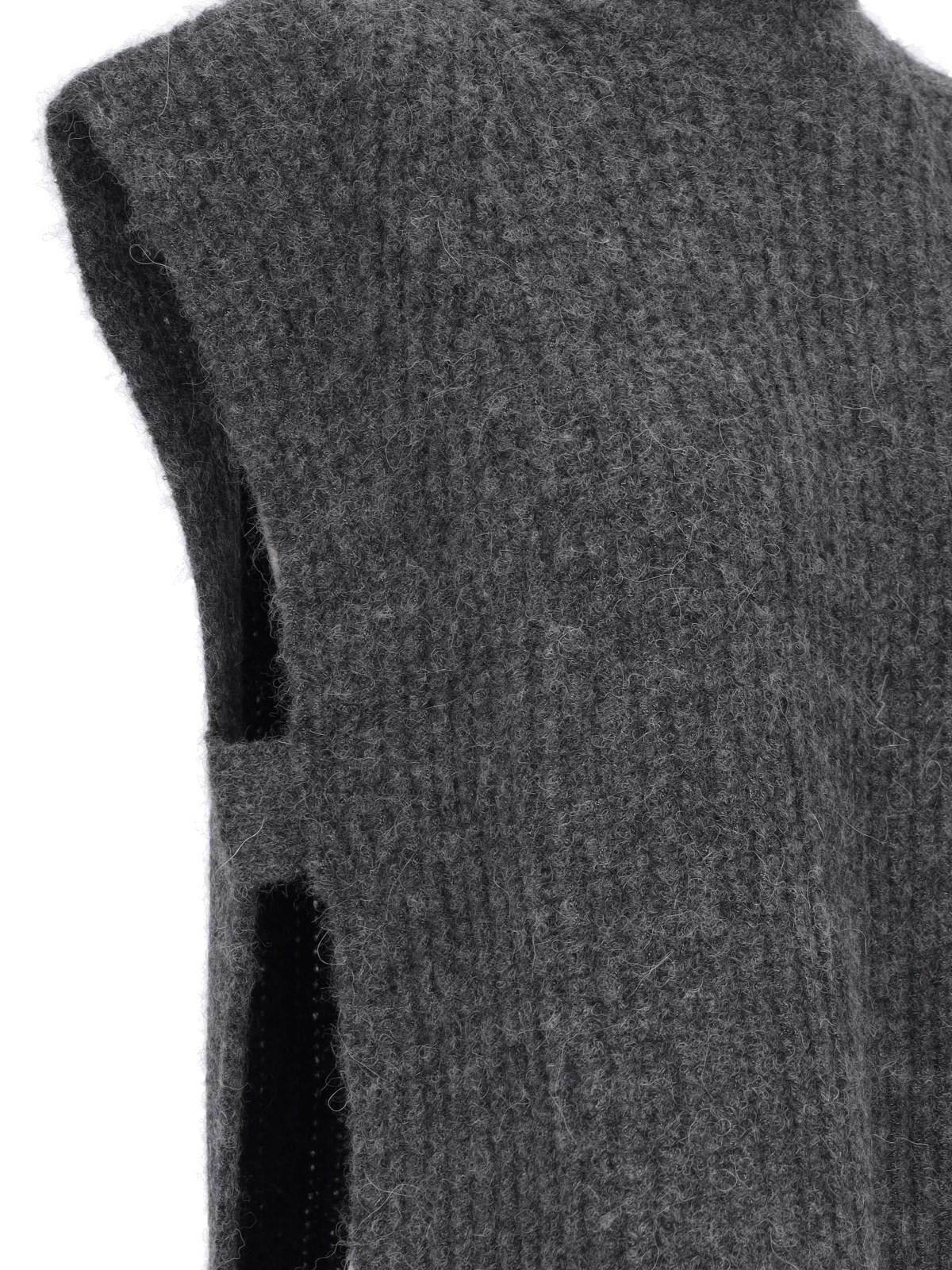 Shop Marant Etoile Megan Cropped Sweater In Grey