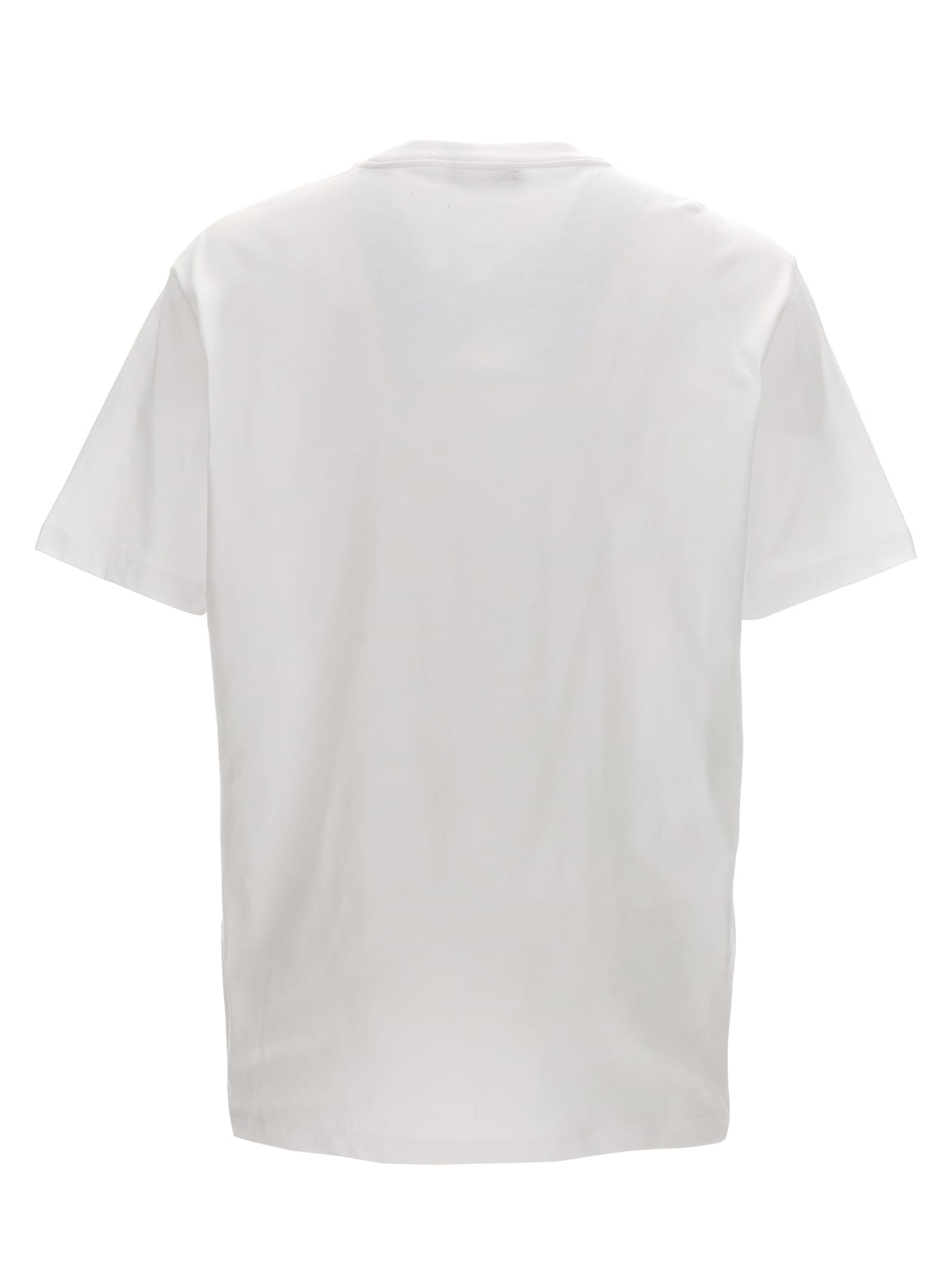 Shop Versace Medusa T-shirt In White