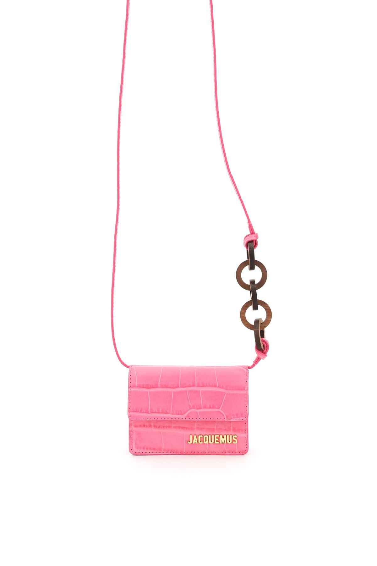 JACQUEMUS LE PETIT RIVIERA MICRO SHOULDER BAG,211SL03 211 311450 PINK