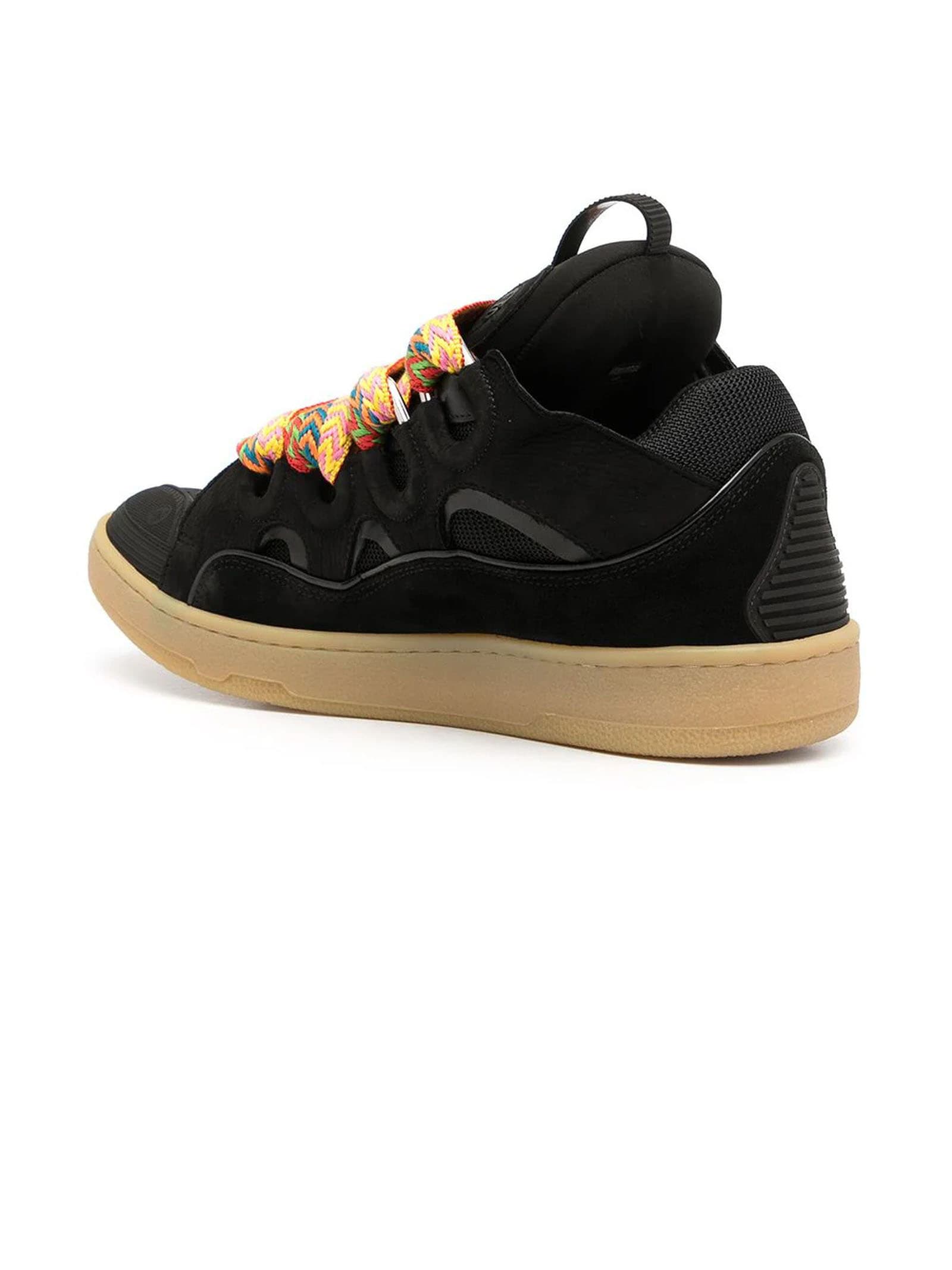 Shop Lanvin Sneakers Black