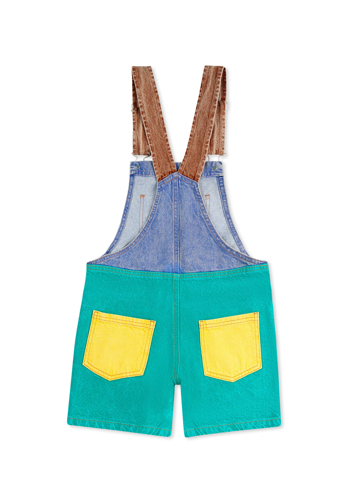 Bobo Choses Multicolor Dungarees For Kids In Multicolor