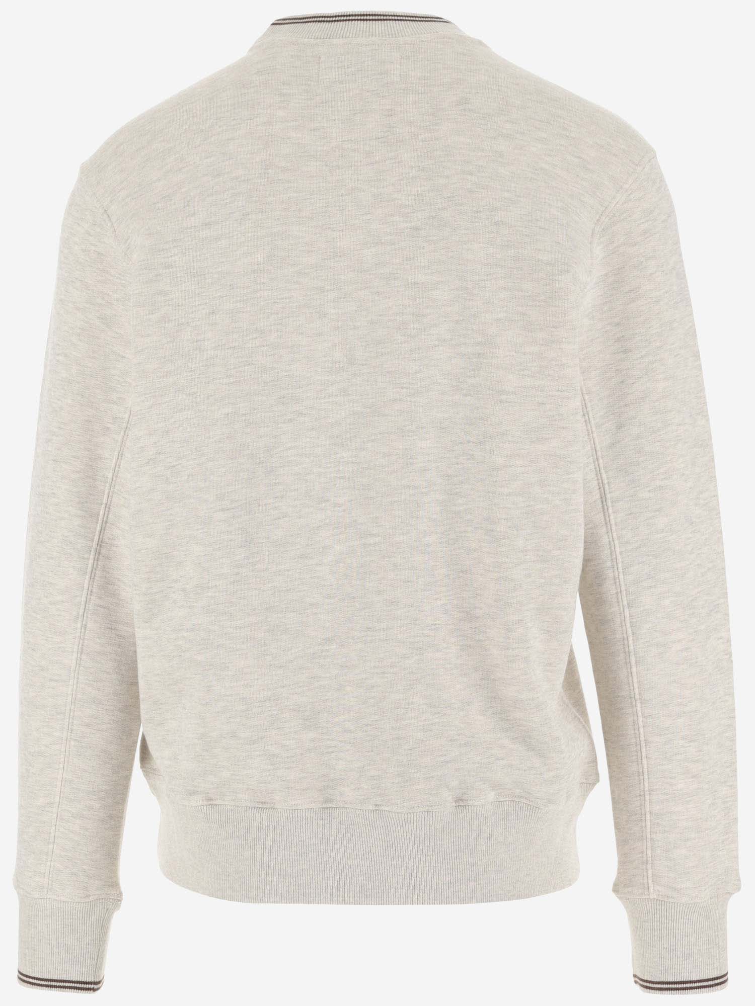 Shop Autry Cotton Blend Sweatshirt With Logo In Grey