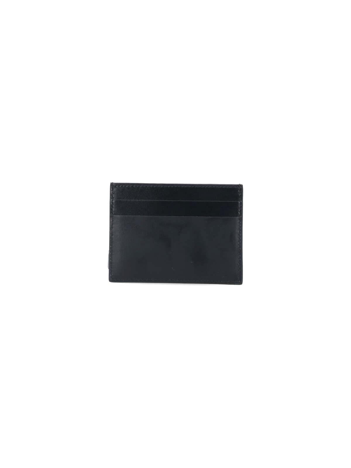 Shop Balenciaga Cash Card Holder In Black/white