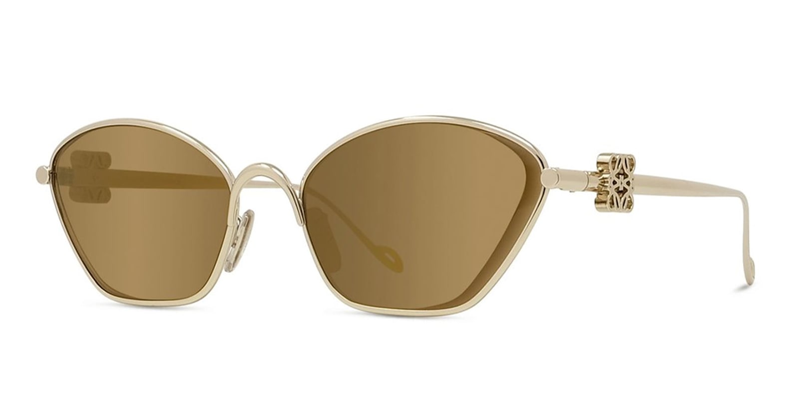 Loewe Anagram Lw40115u Sunglasses In Green