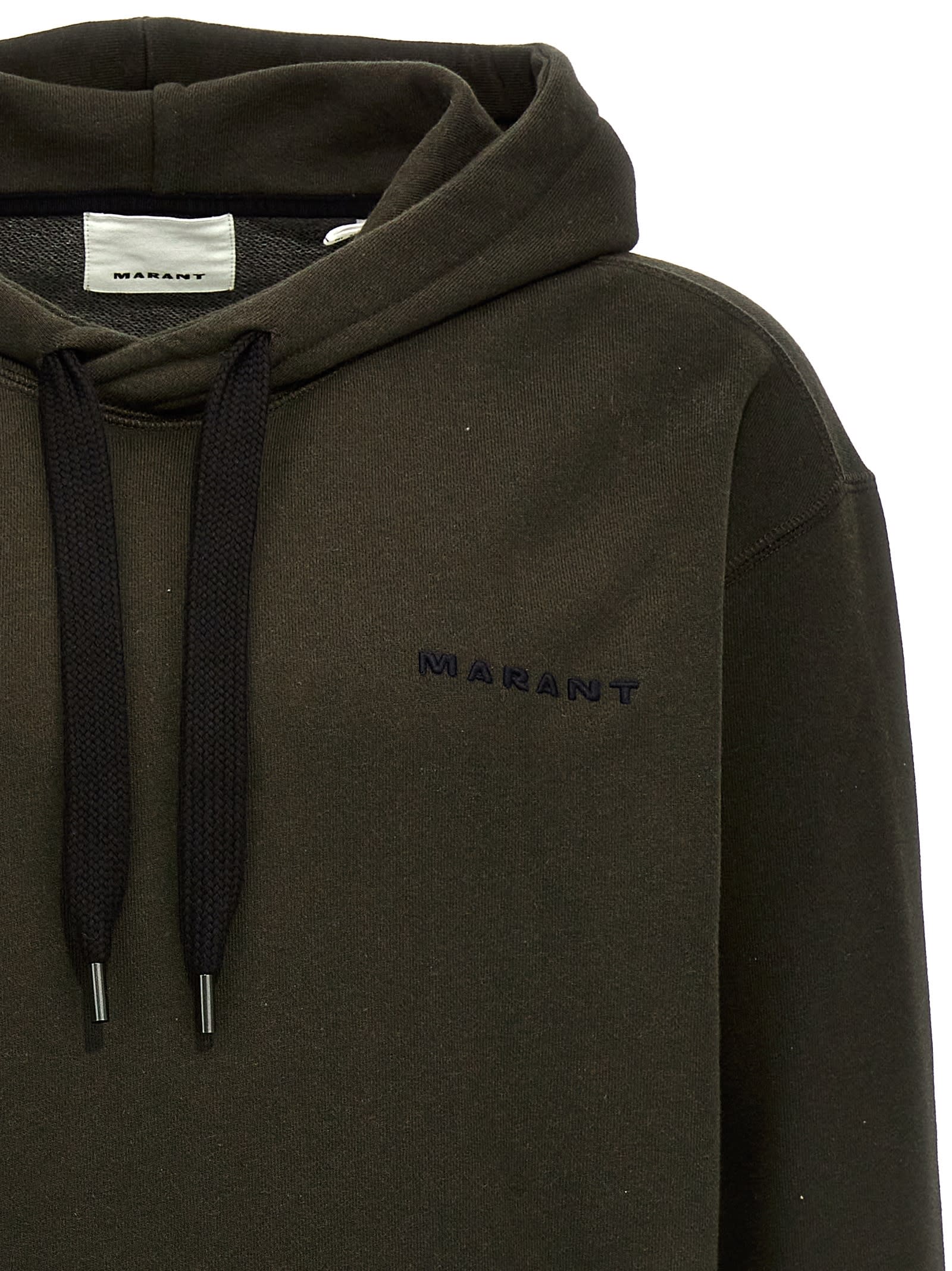 Isabel Marant Men's Marcello Hoodie In Black