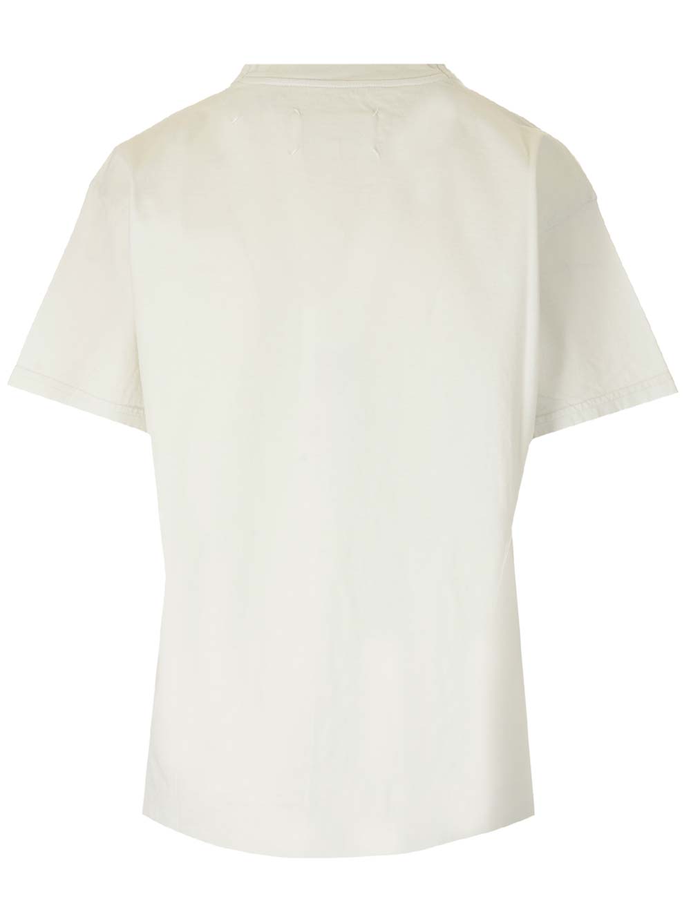Shop Maison Margiela Printed T-shirt In White