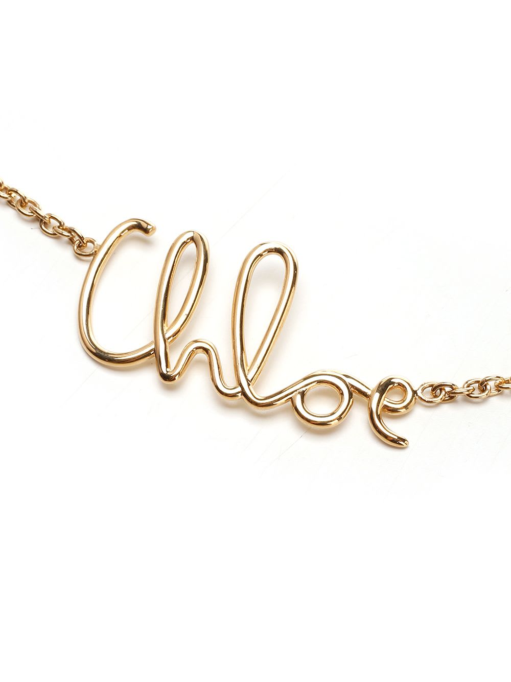 Shop Chloé Iconic Necklace In Gold