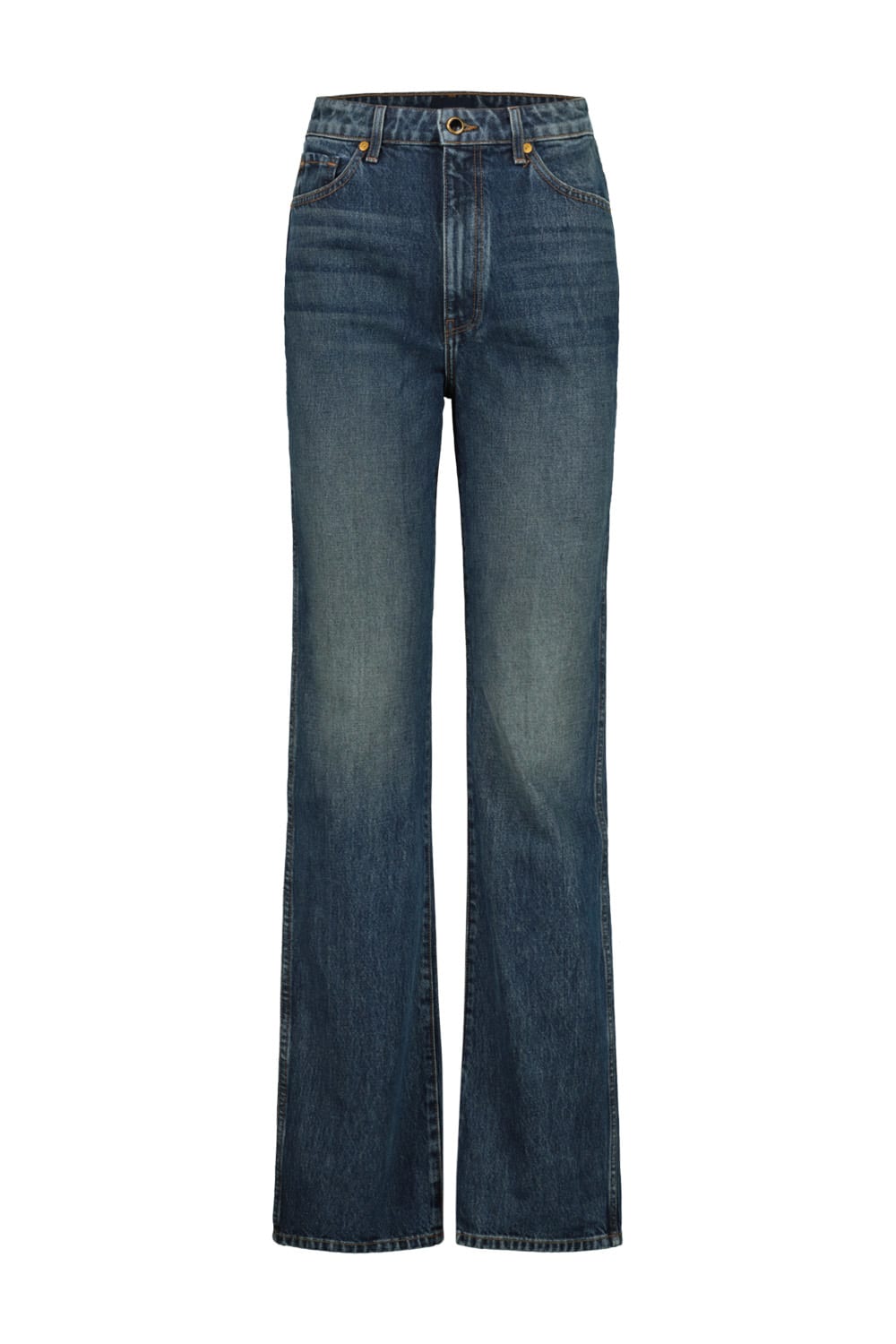 Khaite Danielle Jeans In Stinton