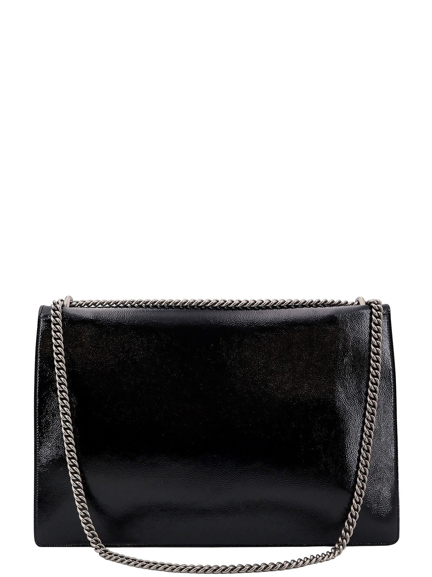 Gucci Dionysus Patent Leather Shoulder Bag In Black