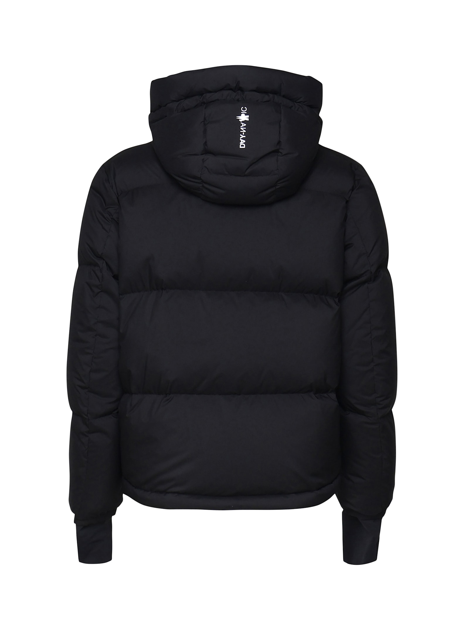 Shop Moncler Hooded Padded Jacket In Black