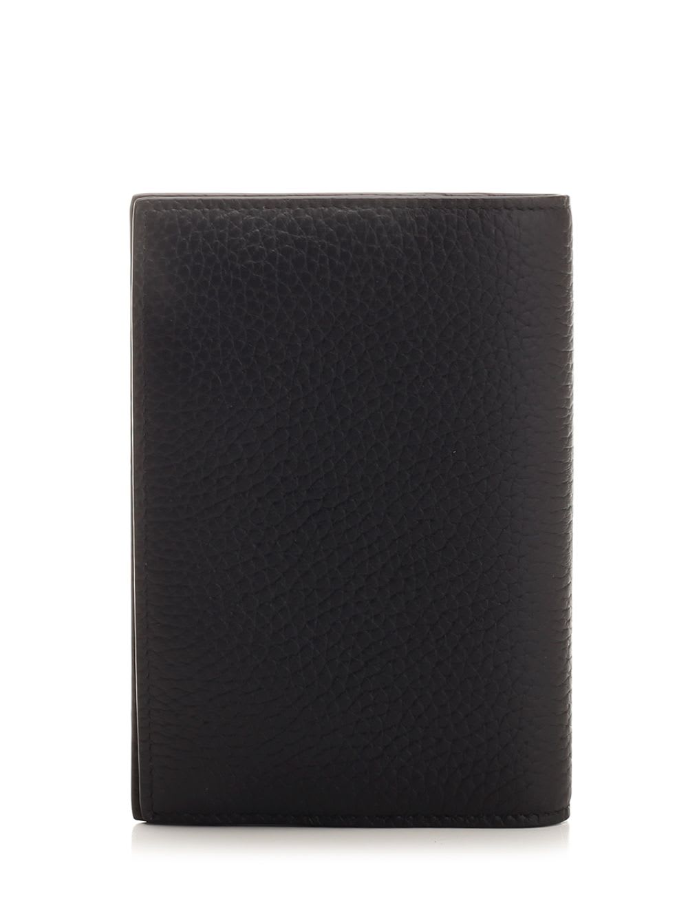 Shop Dolce & Gabbana Classic Business Card Holder In Black